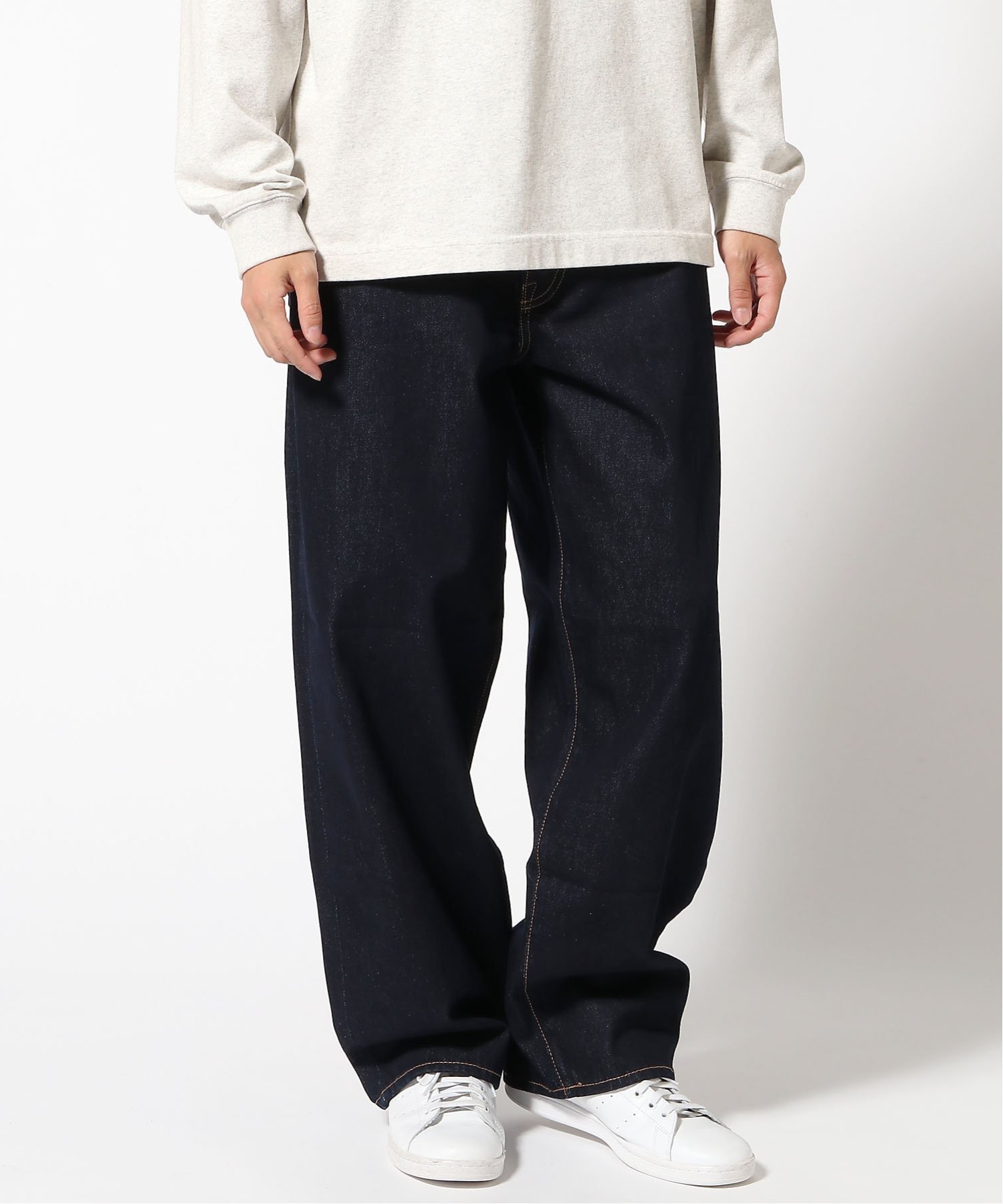 (M) Очень свободные джинсы GAP, DARK_RINSE — фото 3