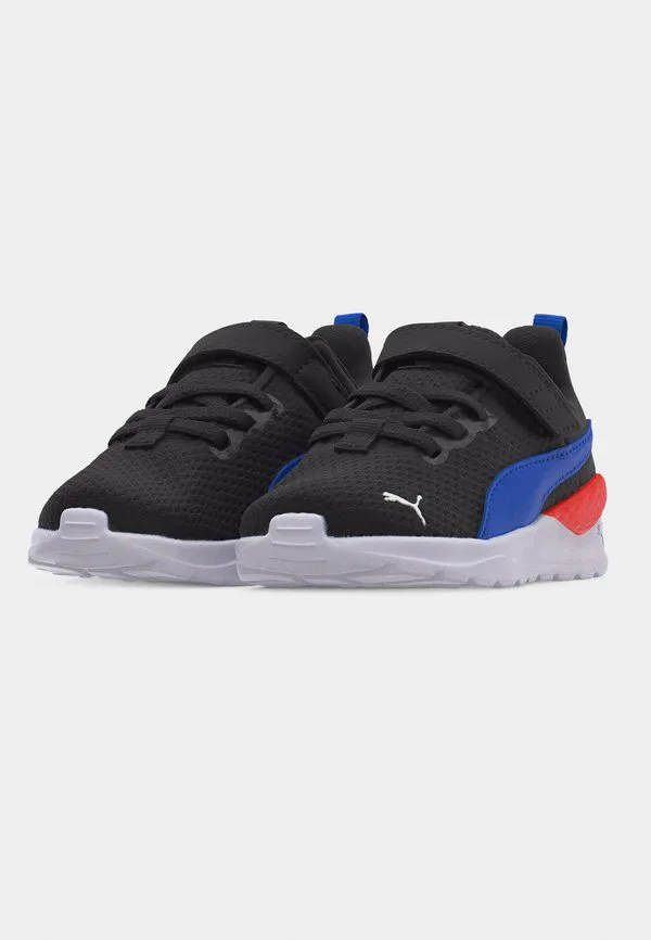 Кроссовки для бега по шоссе anzarun lite унисекс Puma, Black/Hyperlink Blue/White/Redmazing — фото 3