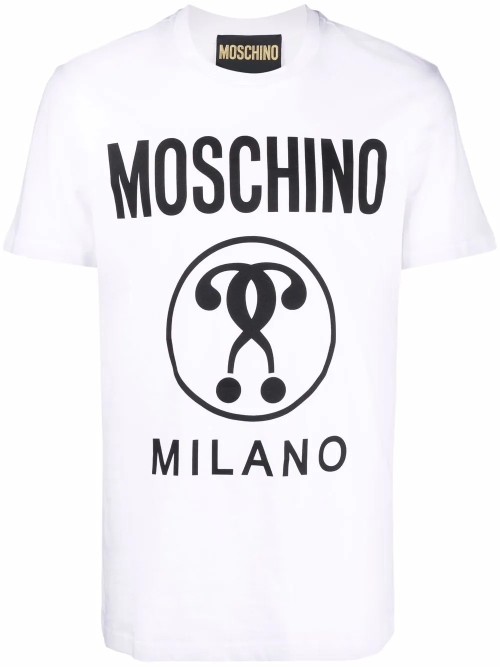 

Футболка с логотипом Moschino, белый