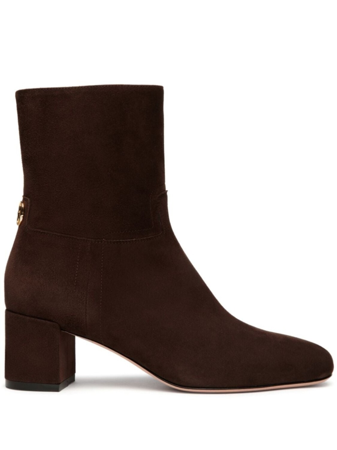 

Bally ботильоны Daily Emblem из замши 50 мм, коричневый