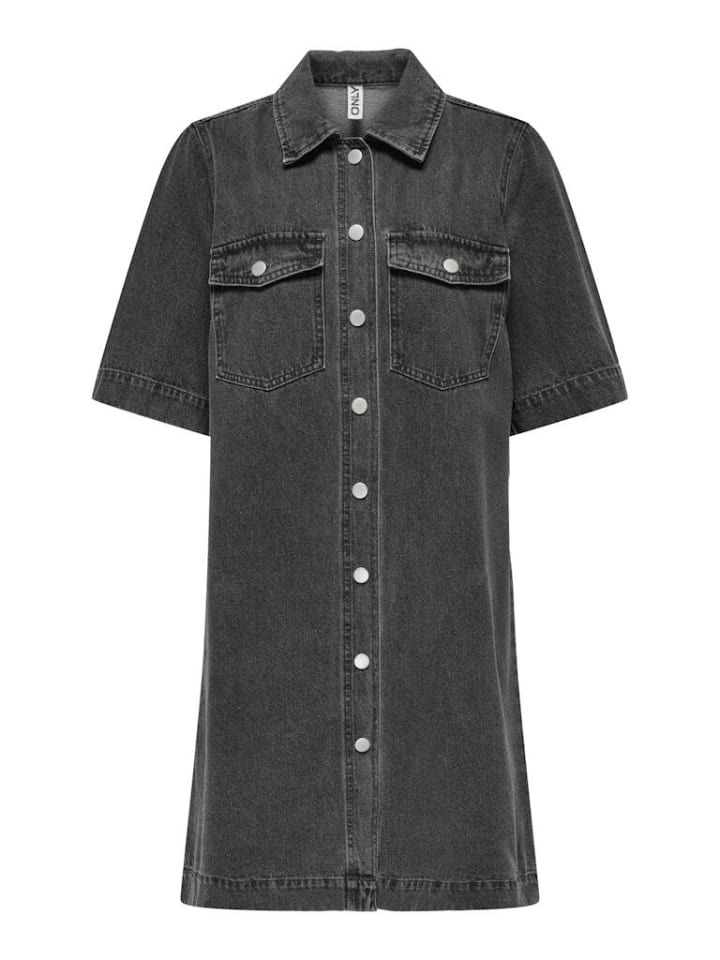 

Платье до колена ONLY, цвет washed black