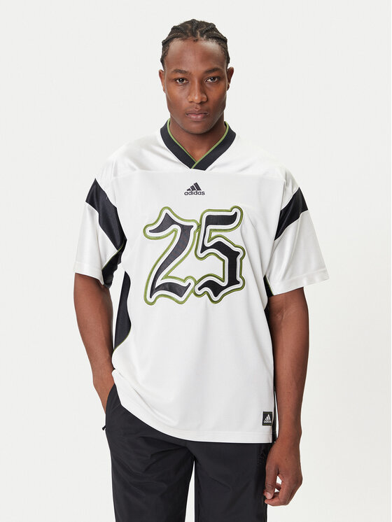 

Футболка oversize Football JY2762 Adidas, белый