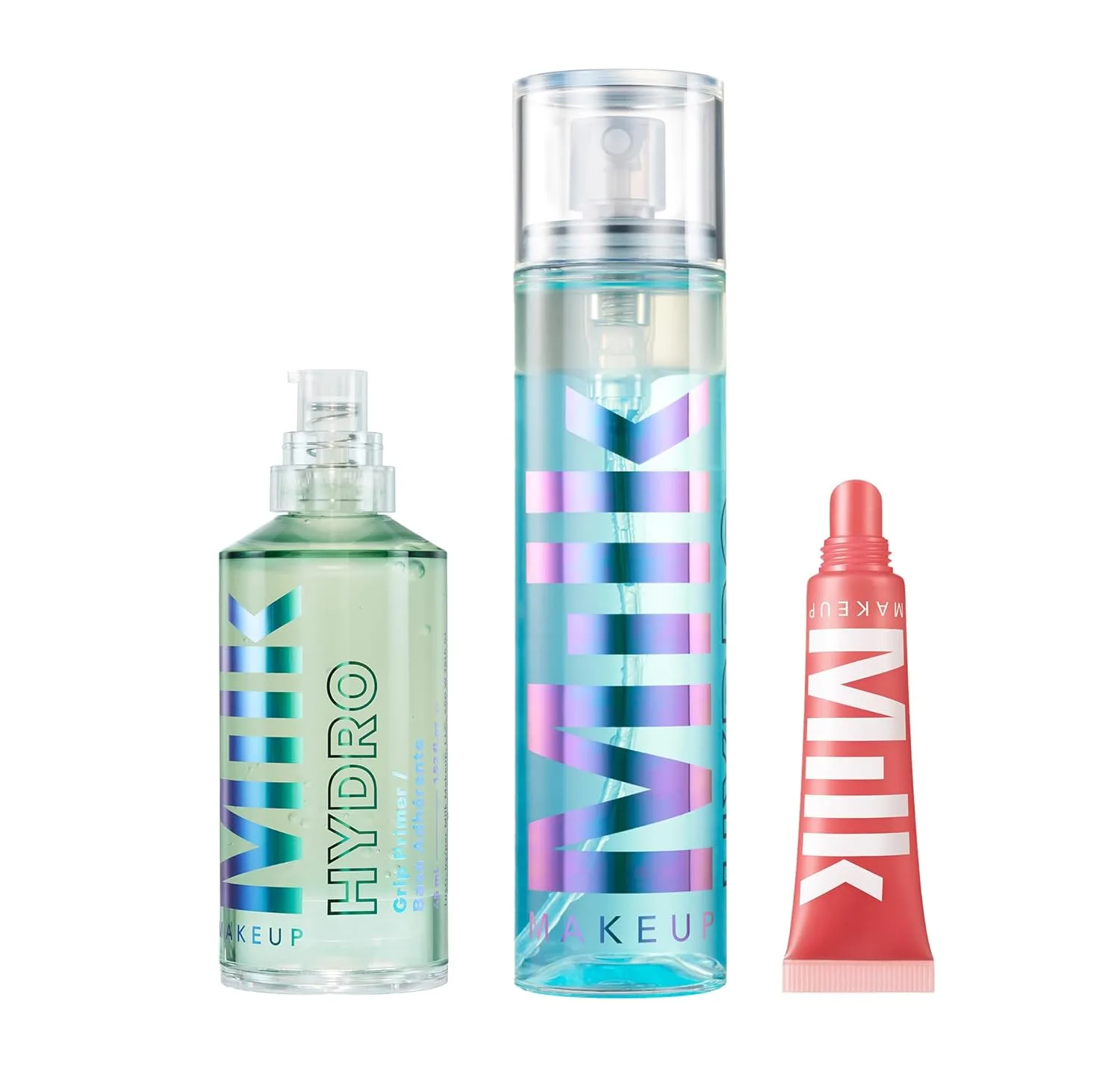 Набор Milk Makeup Hydro Grip + бальзам для губ - увлажняющие и стойкие средства для макияжа - включает праймер, фиксирующий спрей и бальзам для губ Balmade.