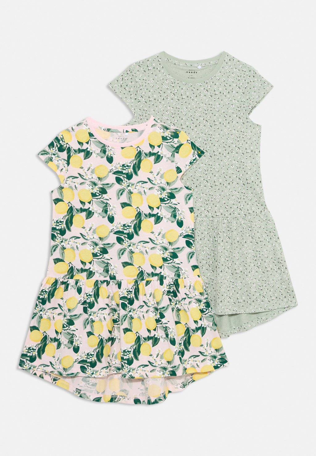 

Платье из джерси NKFVIGGA DRESS 2 PACK Name it, цвет Aqua Gray