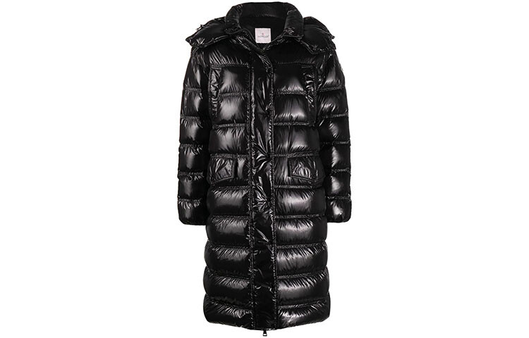 

Пуховик женский черный Moncler