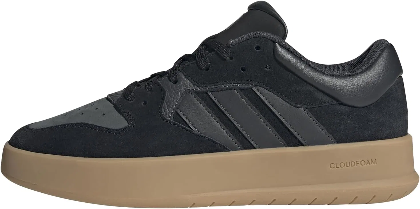 Кроссовки теннисные Adidas, Black/Carbon/Grey