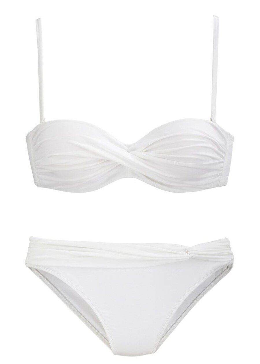

Бикини на косточках LASCANA Bandeau Bikini, белый