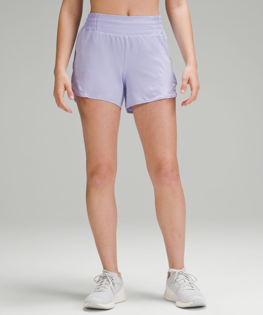 

Шорты Hotty Hot на подкладке с высокой посадкой Lululemon, сиреневый