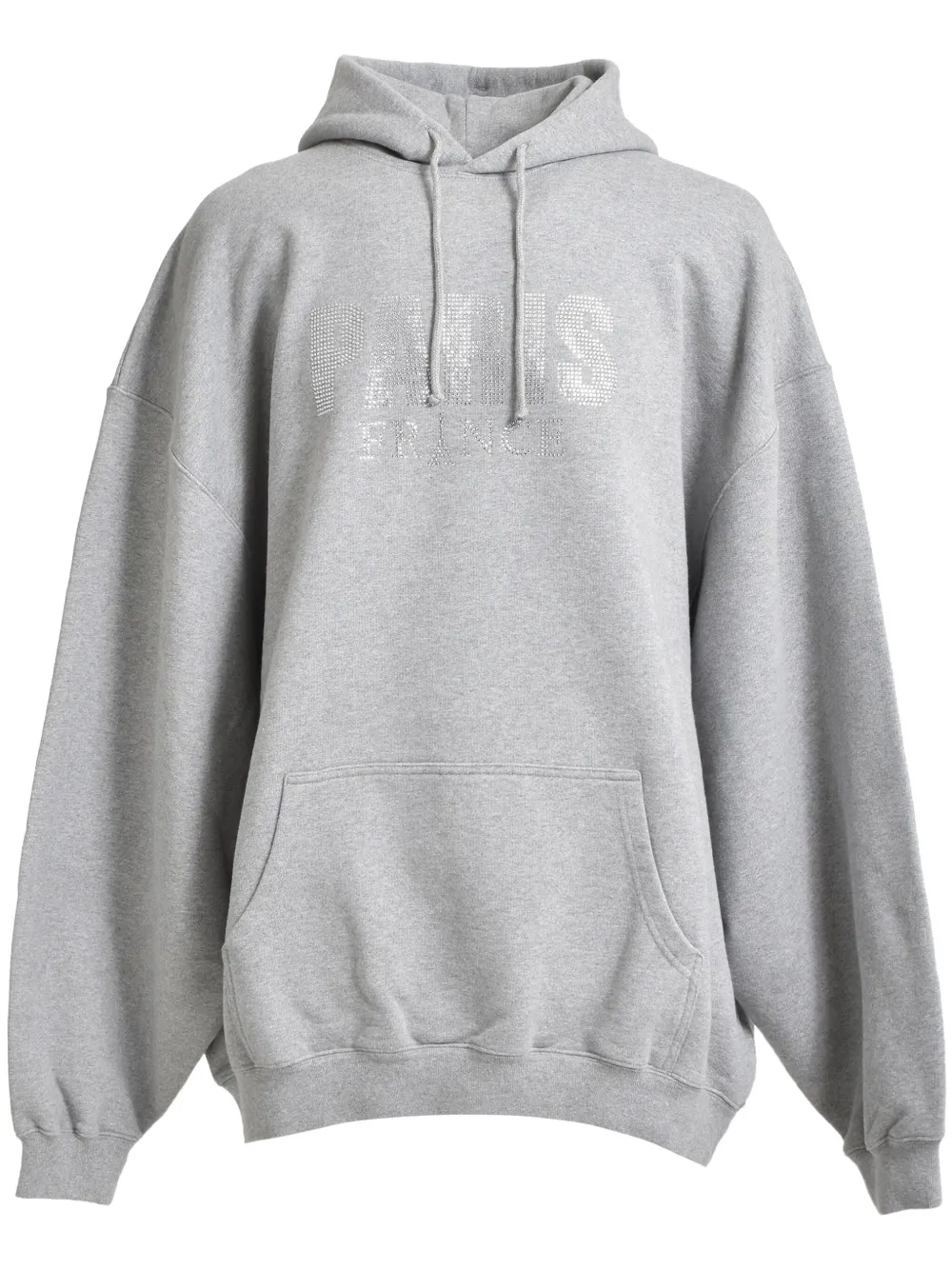

Худи с заклепками VETEMENTS, серый