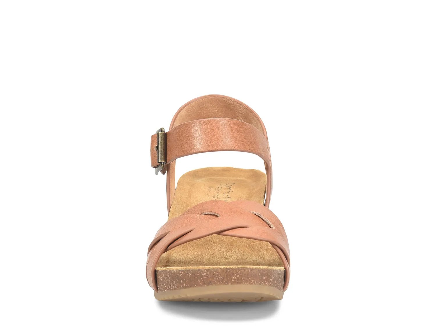 Сандалии Comfortiva Erena Wedge Sandal, Luggage Brown — фото 2