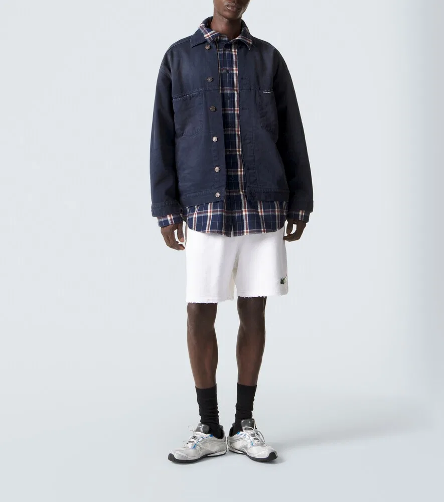 Кроссовки Radar Gradient Lines Balenciaga, серебро — фото 2
