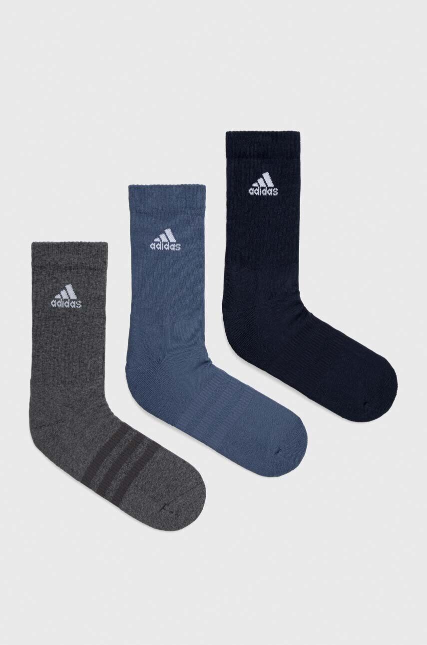 

3 упаковки носков adidas, синий