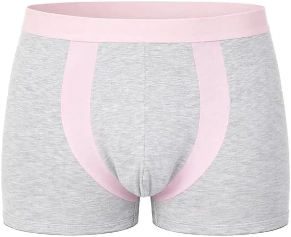 Боксеры с контрастными вставками, Undergear, Серый