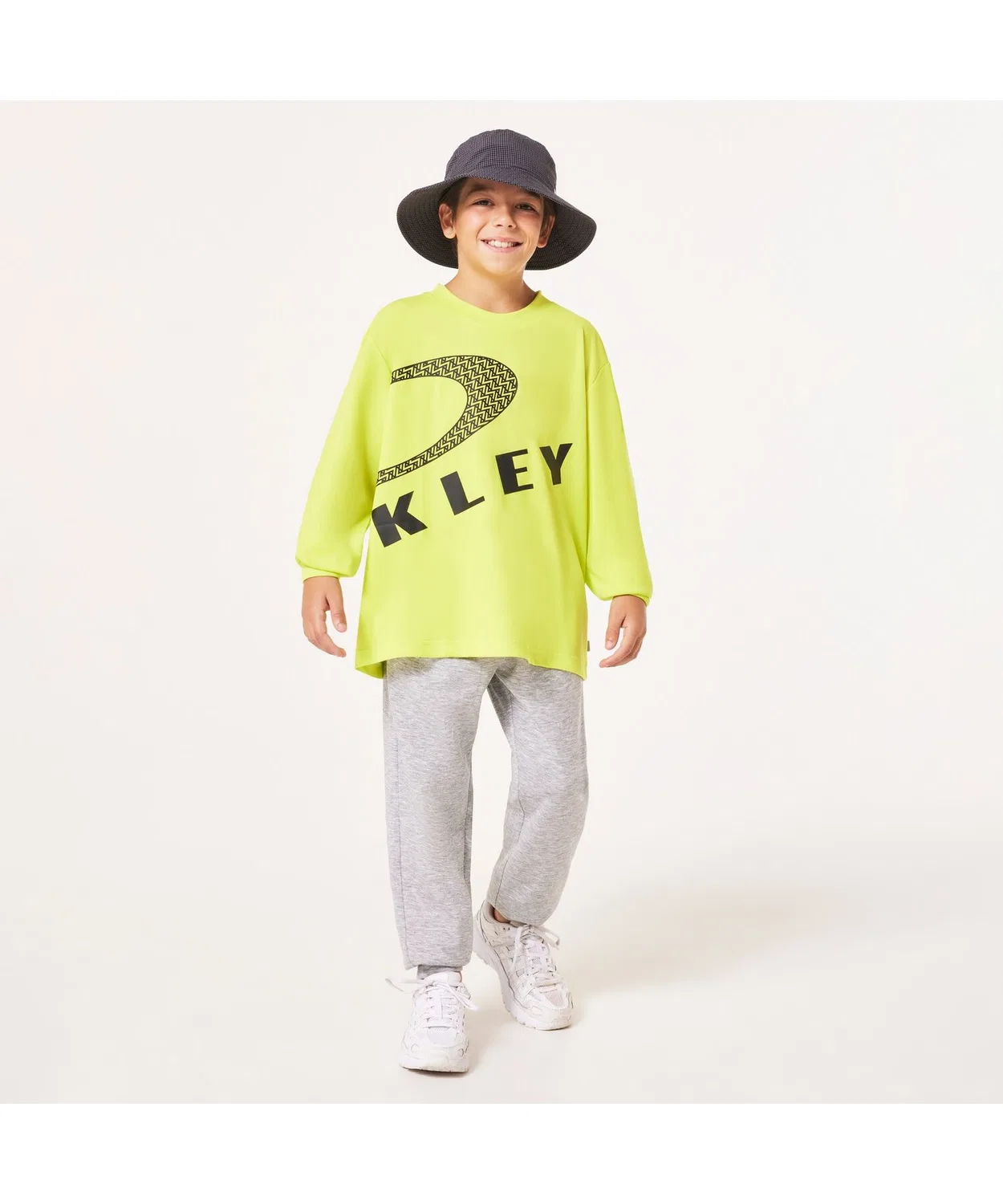 Джоггеры технические флисовые Oakley YTR QD FLEECE JOGGER PT 8.0, детские, светлый серый — фото 2