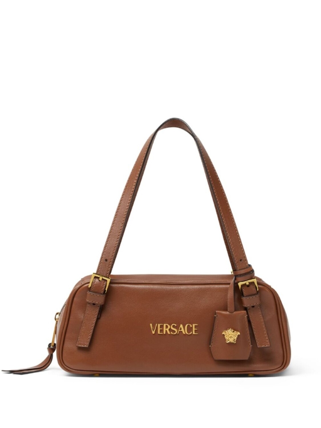 

Сумка с логотипом Versace, коричневый
