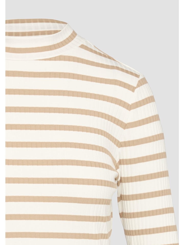 

Футболка s.Oliver T-Shirt langarm, цвет Braun-creme
