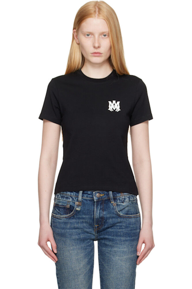

Черная футболка с логотипом MA Core AMIRI