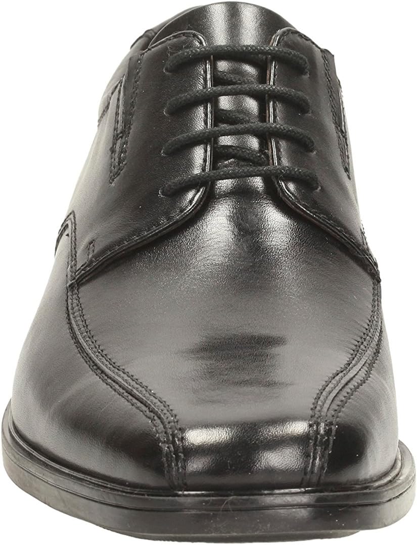 Мужские туфли Oxford Clarks Becken Plain, черный — фото 4