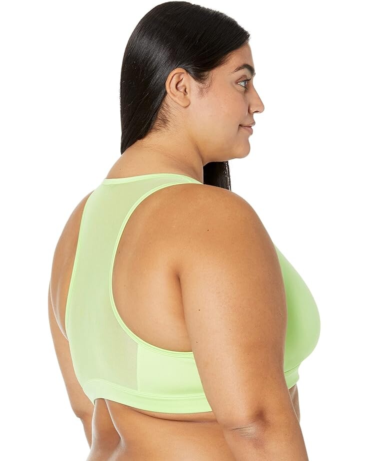 

Бюстгальтер PUMA Plus Size Mid Impact 4Keeps Bra, цвет Butterfly/Puma White