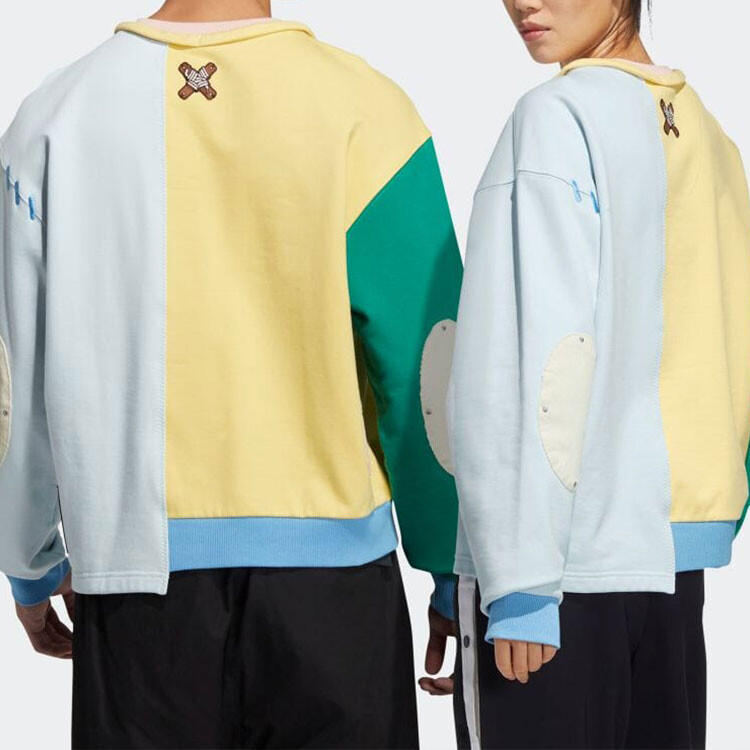 Свитшот Melting Sadness X Clover Puppet Series унисекс многоцветный Adidas Originals, цвет Multicolor — фото 3