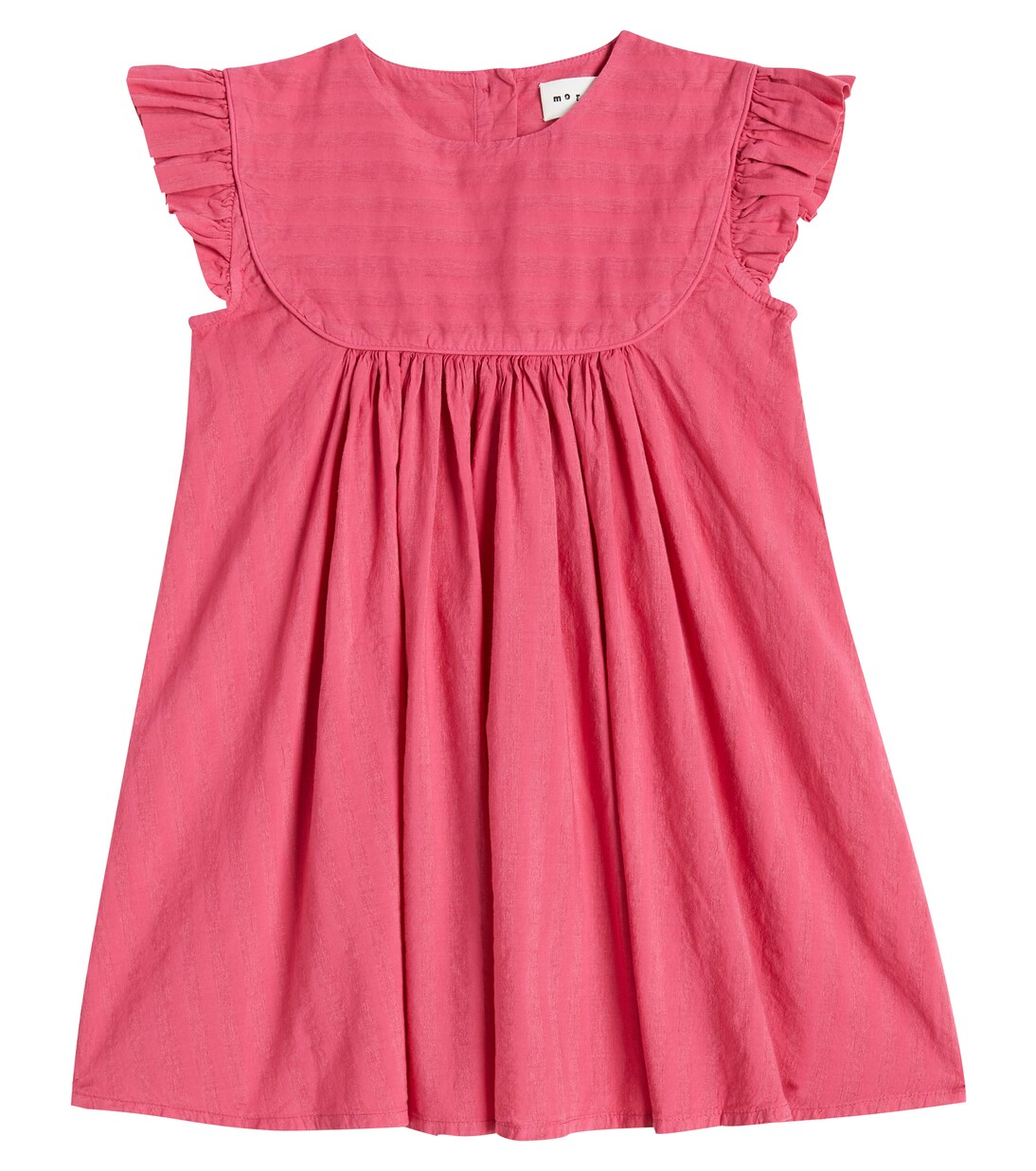 

Платье Umu из хлопка и льна с оборками Morley, Fuxia
