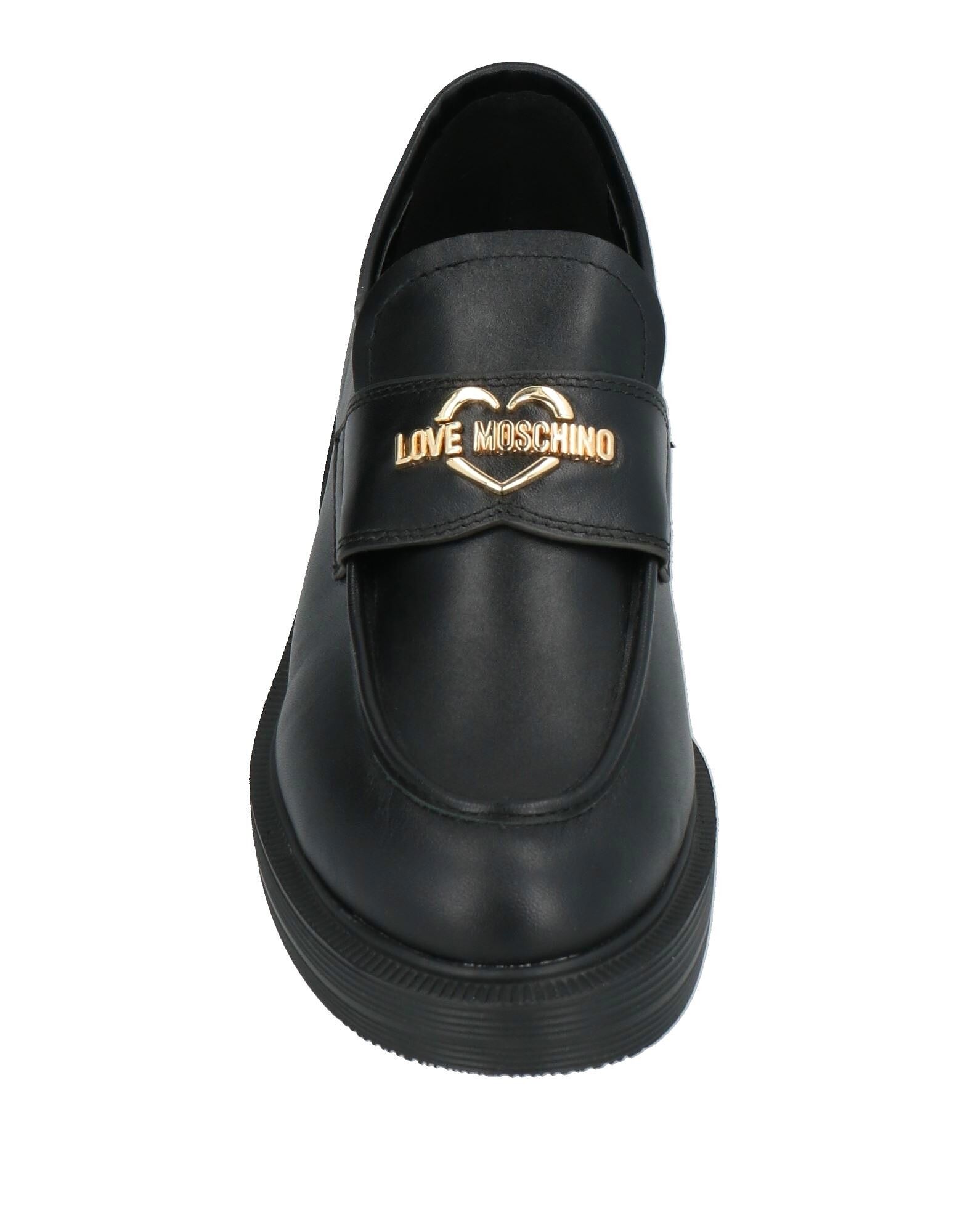 Лоферы Moschino, черный — фото 4