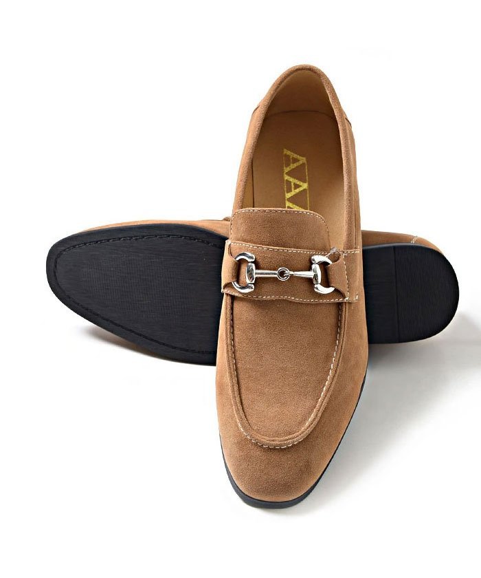 Лоферы SB select из искусственной замши с декоративными элементами, BRN (Brown)