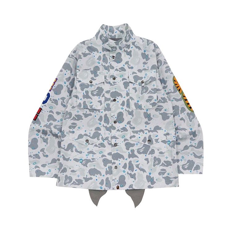 

Куртка BAPE Space Camo Shark M-65, White