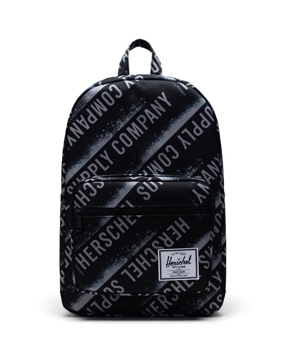 

26 л черный мужской рюкзак с чехлом для ноутбука Herschel, чёрный