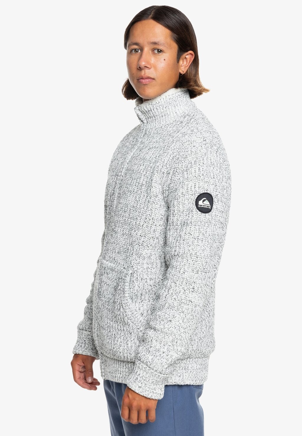 

Флисовая куртка BOKETTO Quiksilver, цвет Mottled Dark Grey