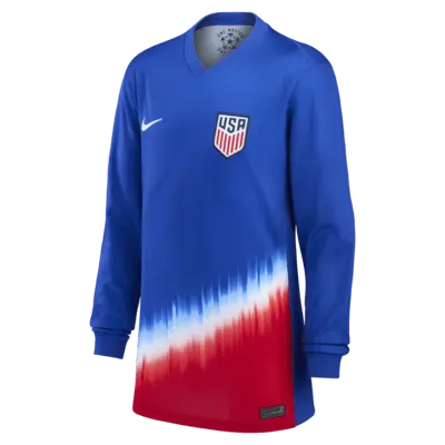 

Джерси Nike USMNT 2024 Stadium Away, цвет Old Royal/White/White