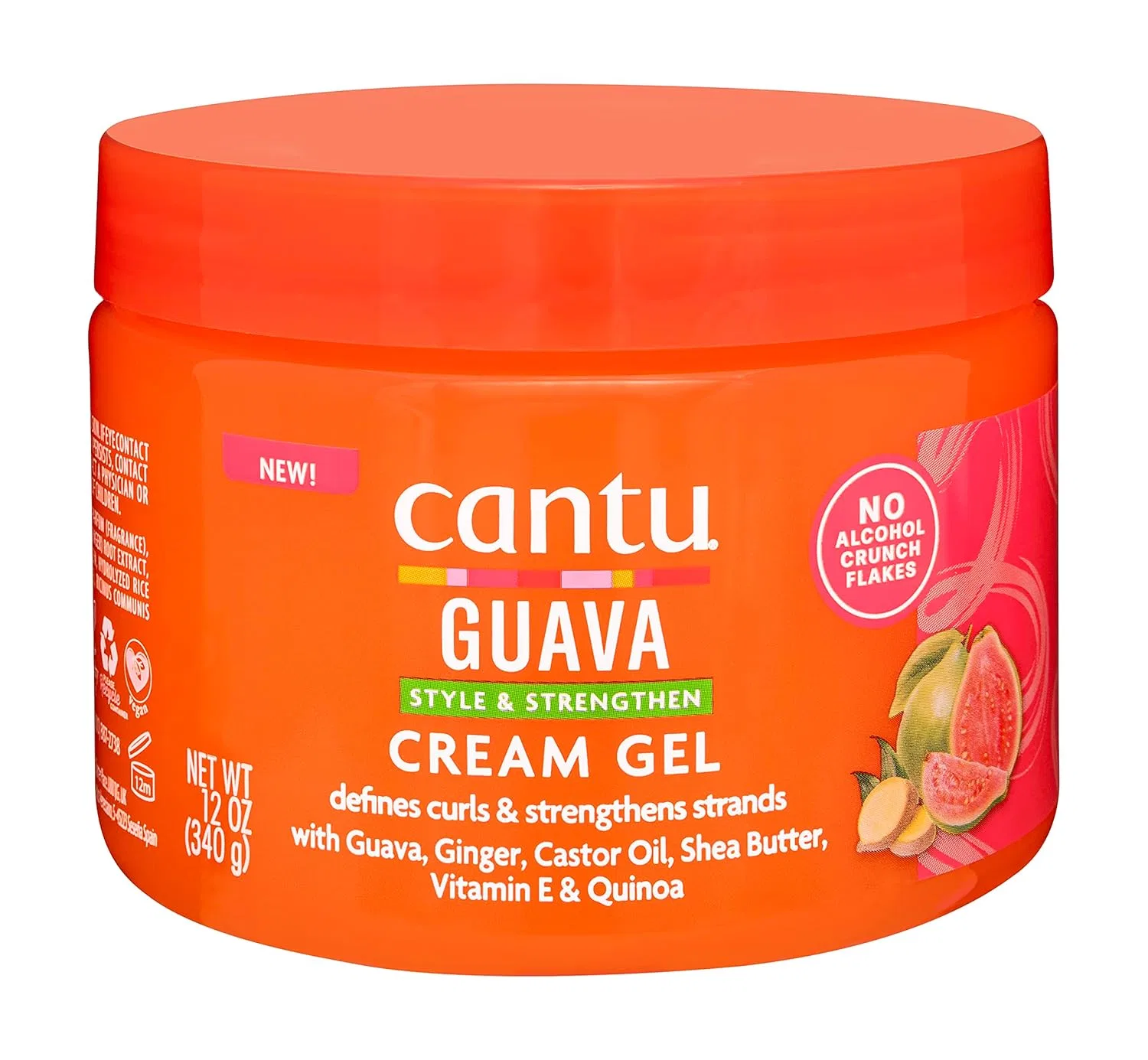 Крем-гель для укладки кудрявых волос «Guava & Ginger» от CANTU Cantu