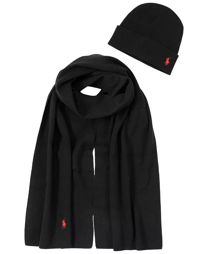 

Мужской базовый хлопковый набор, 2 предмета Polo Ralph Lauren, черный