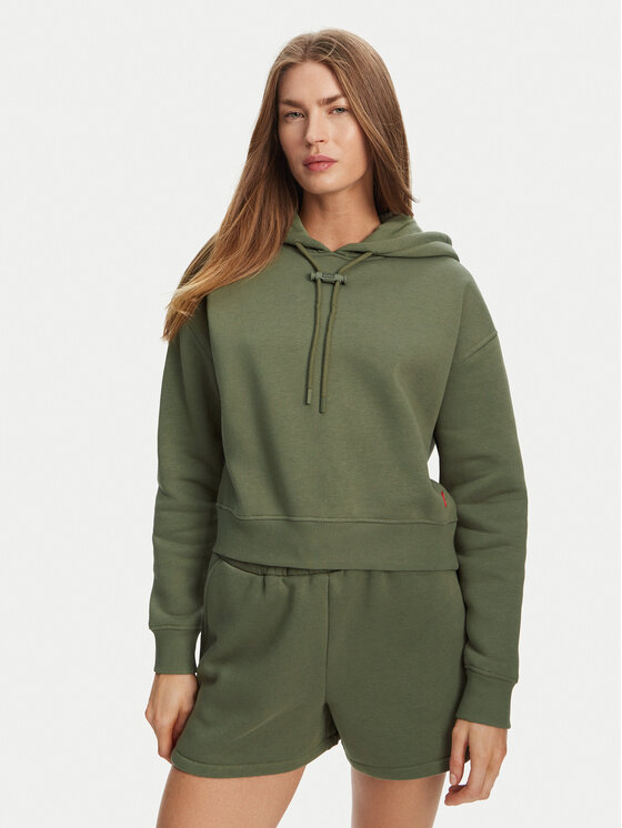 

Укороченная толстовка Liza HARW0044242 Hunter, хаки