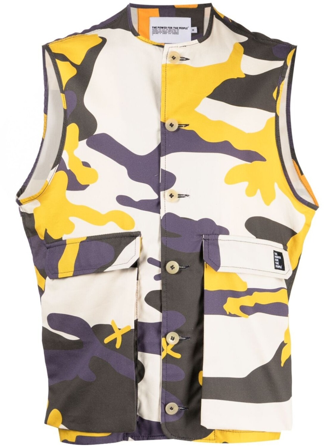 

Жилет Kiss Camo из коллаборации с Levi The Power For The People, бежевый