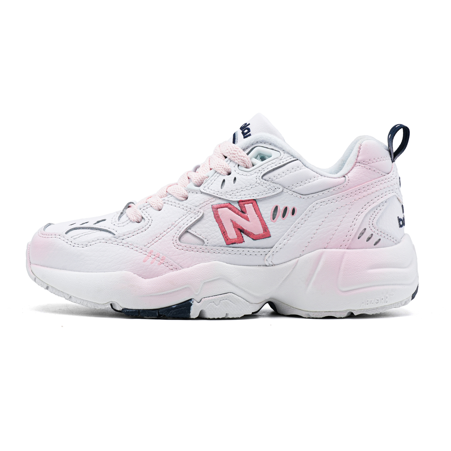 

New Balance NB 608 V1 Sweet Pink Girlish устойчивые к истиранию низкие кроссовки для тренировок женские