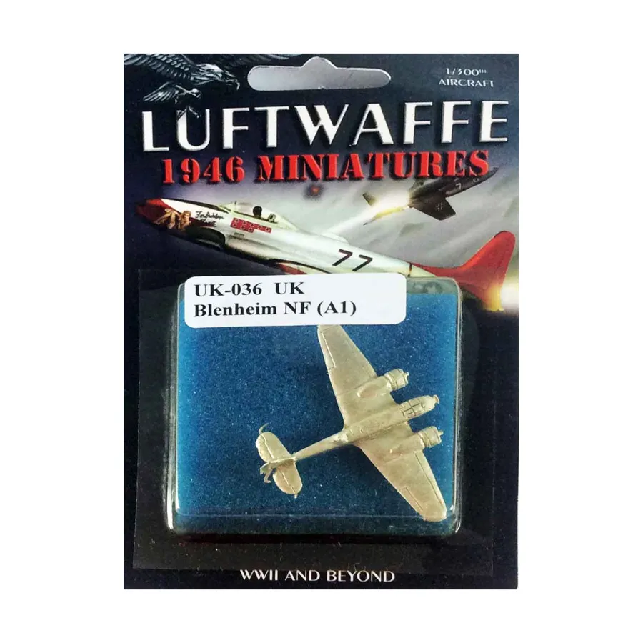

Бленхейм НФ (A1), Luftwaffe 1946 Miniatures - United Kingdom (1:300)