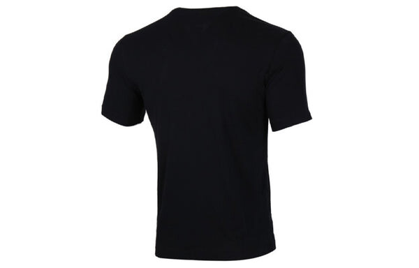 Футболка dri-fit just do it. alphabet printing short sleeve black Nike, черный — фото 2