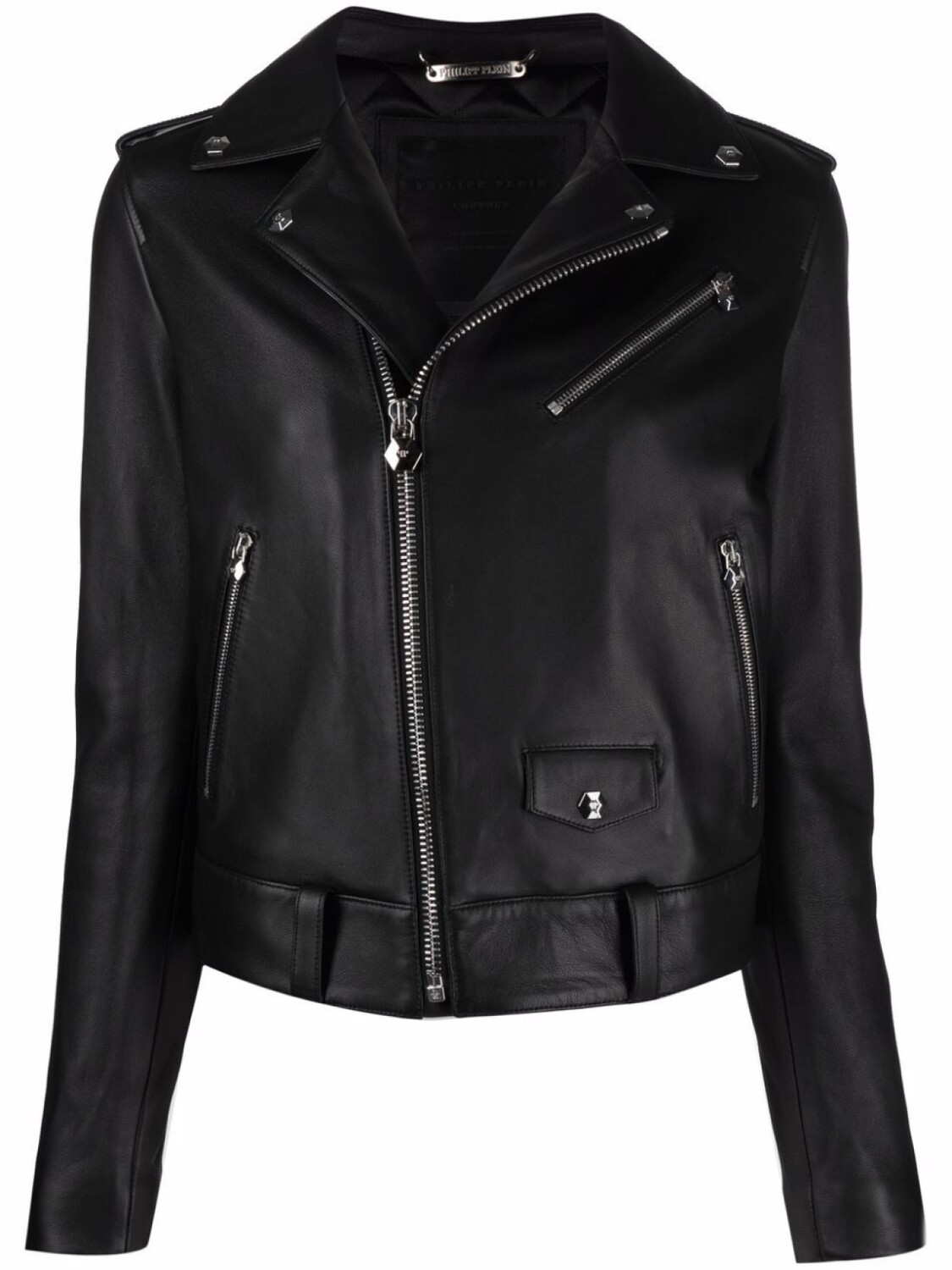 

Philipp Plein байкерская куртка, черный