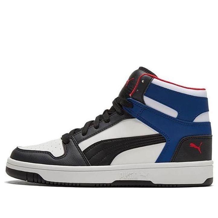 

Кроссовки PUMA Rebound LayUp Black/Red/Blue Mid 369573-18, красный