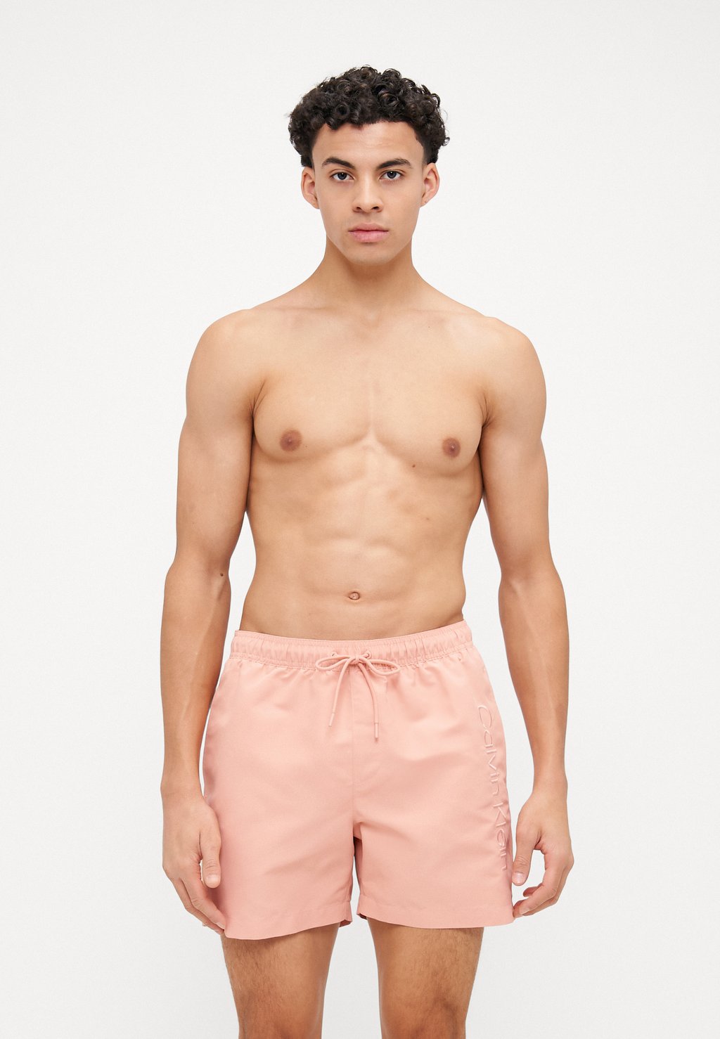 

Шорты для плавания MEDIUM DRAWSTRING Calvin Klein Swimwear, абрикос