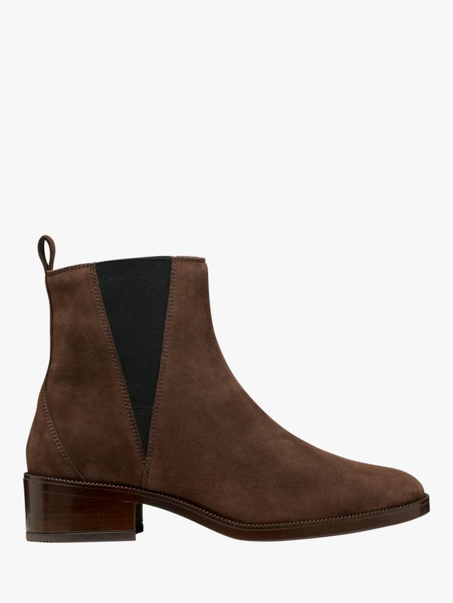 Camexia замшевые ботинки челси Geox, Dark Brown