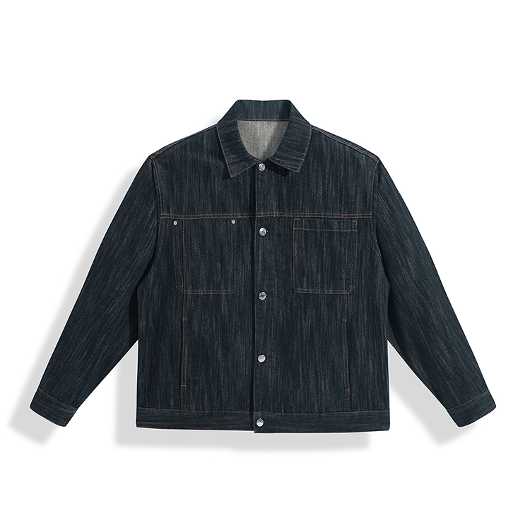 

Джинсовая куртка мужская PEACEBIRD MEN, denim темно-синий, batch 1