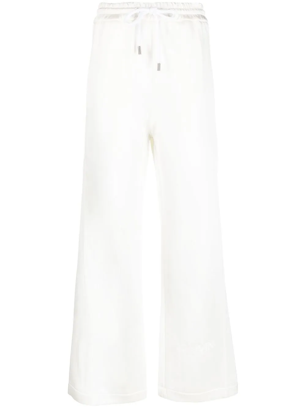 

Спортивные брюки широкого кроя Lanvin, белый
