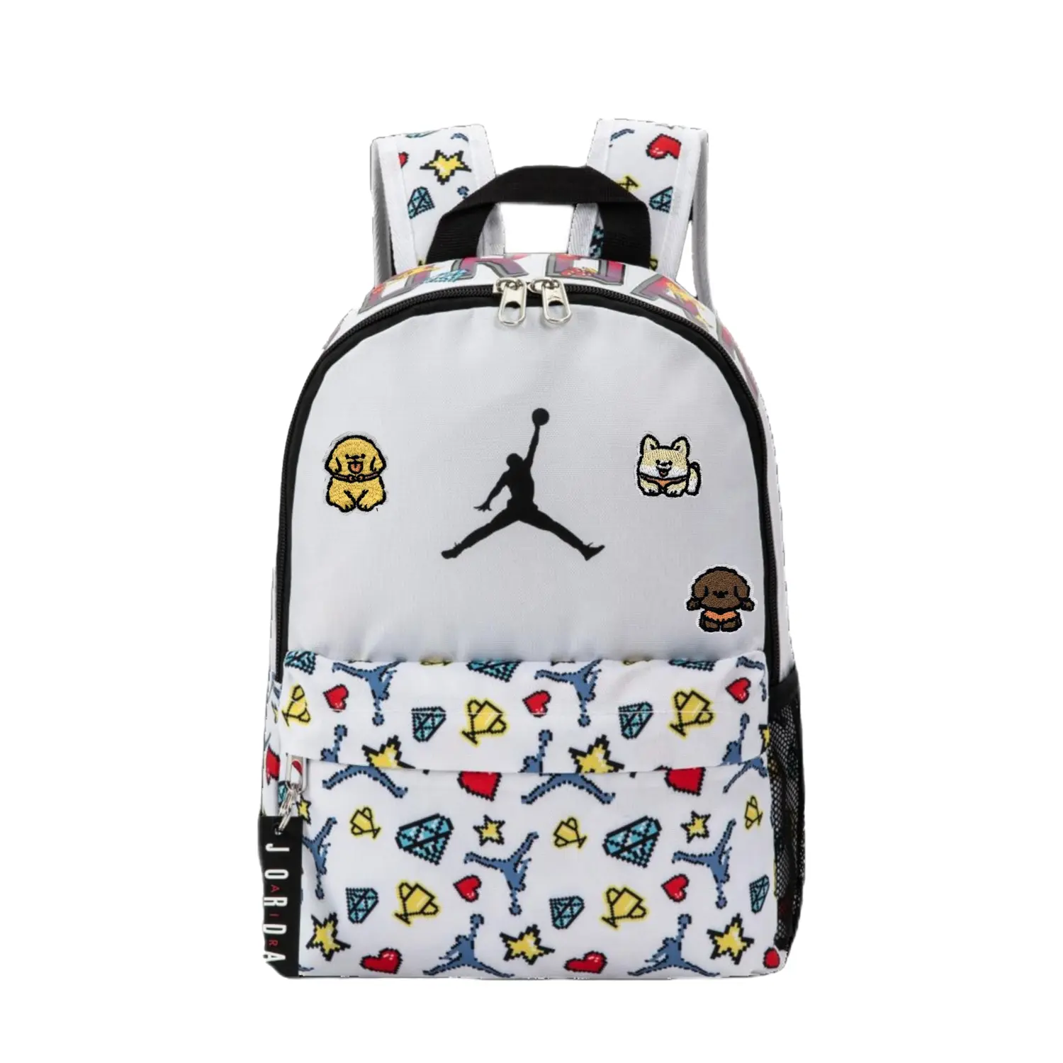 

Jordan Полиэстеровый рюкзак обычный унисекс белый, White