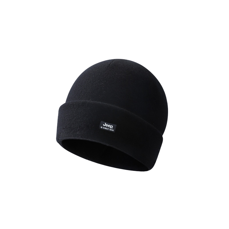

Шапка Unisex Jeep, черный[skin-friendly wool/temperature-regulating cold-resistant]