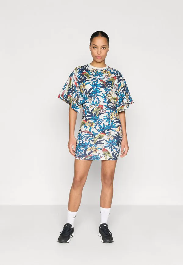 Фермерское платье, трикотажное платье Adidas Sportswear, Multi-Coloured — фото 2