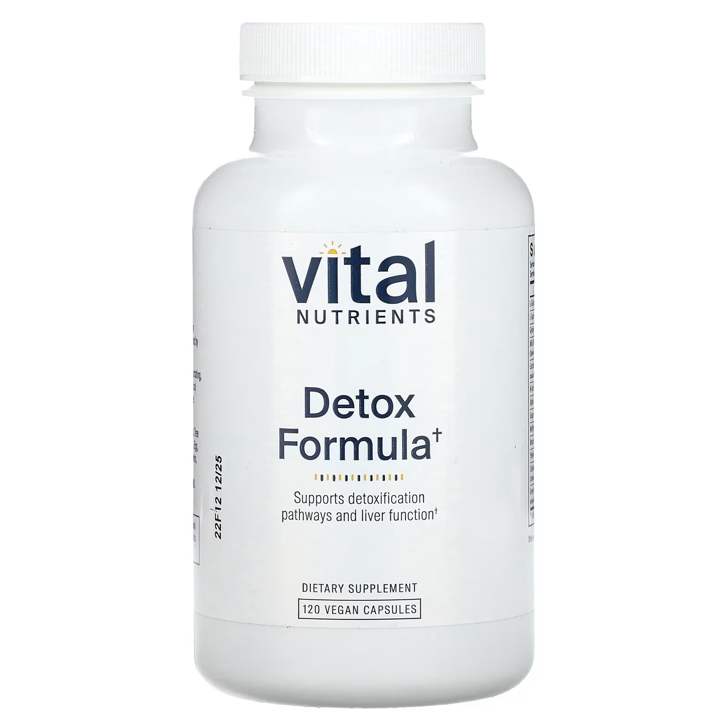 

Добавка Vital Nutrients Detox Formula, 120 капсул