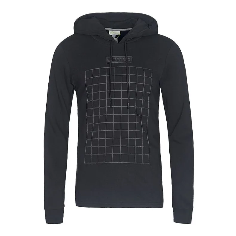 Толстовка M CS WC GR HDY мужская Adidas Neo, черный/черный