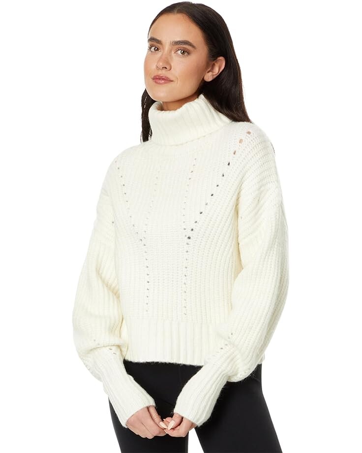 

Свитер Varley Rogan Cropped Knit, цвет Egret
